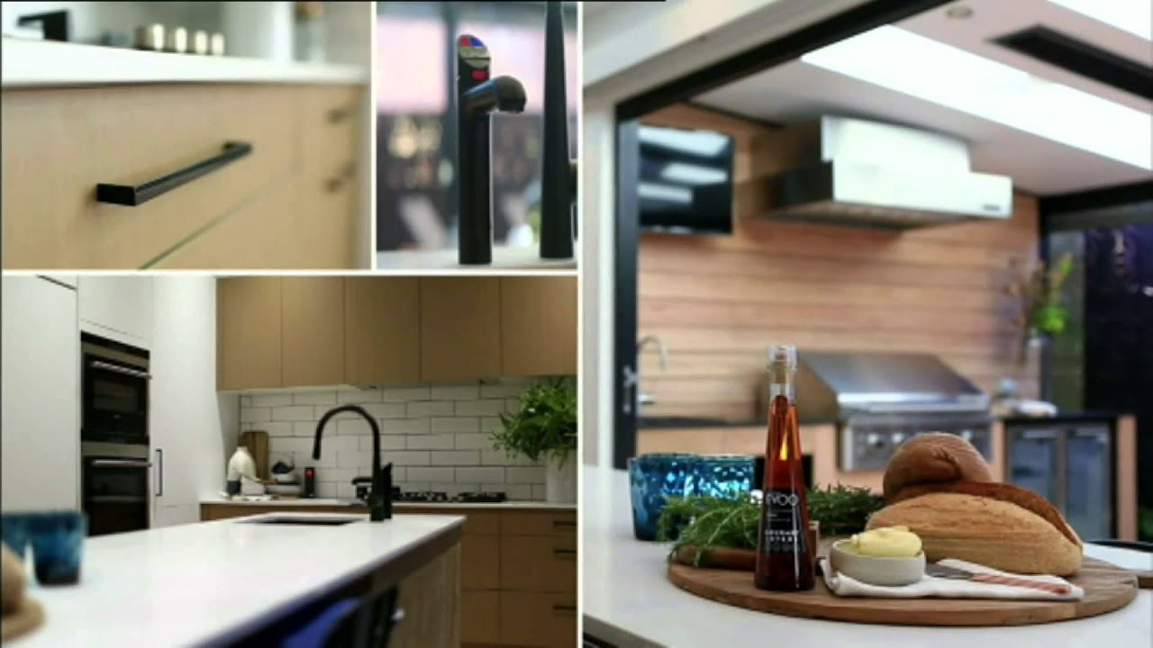 Interiors Addict TV: Carly & Leighton's contemporary Australian Reno Rumble kitchen