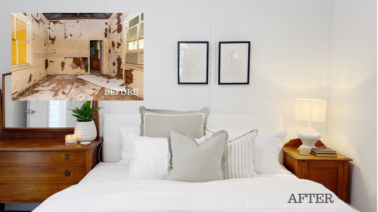 Farm House Bedroom Makeover |Naomi Findlay | Renovie
