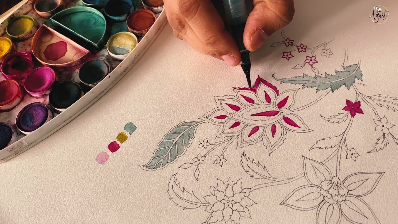 Agasti handblock quilt making process video